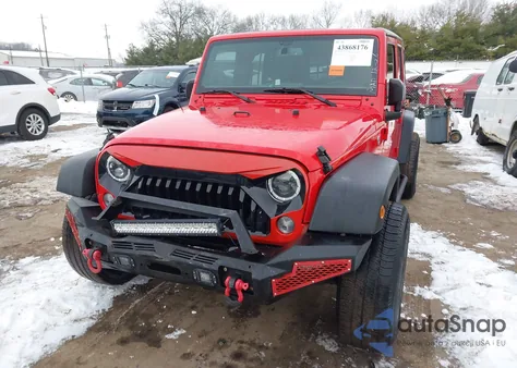 2017 Jeep Wrangler Unlimited Sport 4X4 z USA, uszkodzony, nr VIN 1C4BJWDG5HL611457
